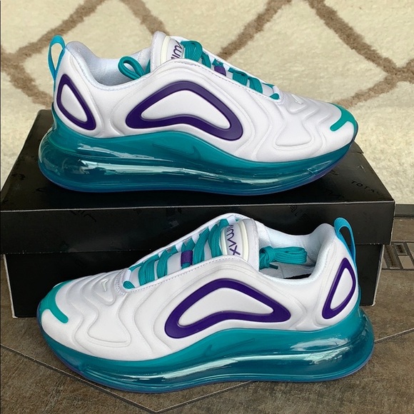 NIKE W AIR MAX 720 white/court purple-spirit teal - Picture 15 of 16